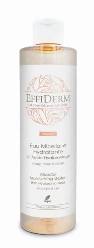 Apa micelara Effiderm, curata, hidrateaza, protejeaza