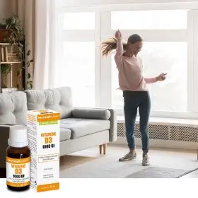 VITAMINA D3 Naturala - 1000 UI per 2 picaturi