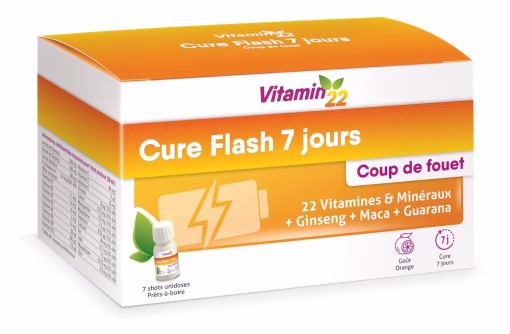 Vitamin 22 flash, cura vitalitate